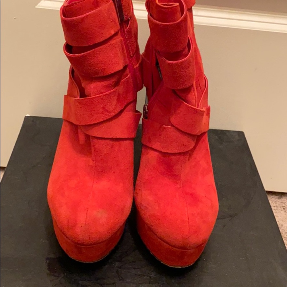 Dolce vita red boot